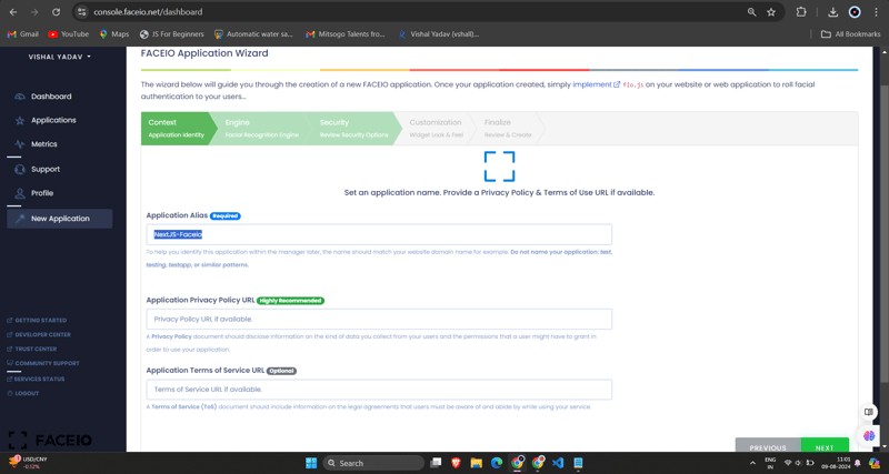 使用 FACEIO 在 Nextjs 应用程序中进行无缝人脸验证