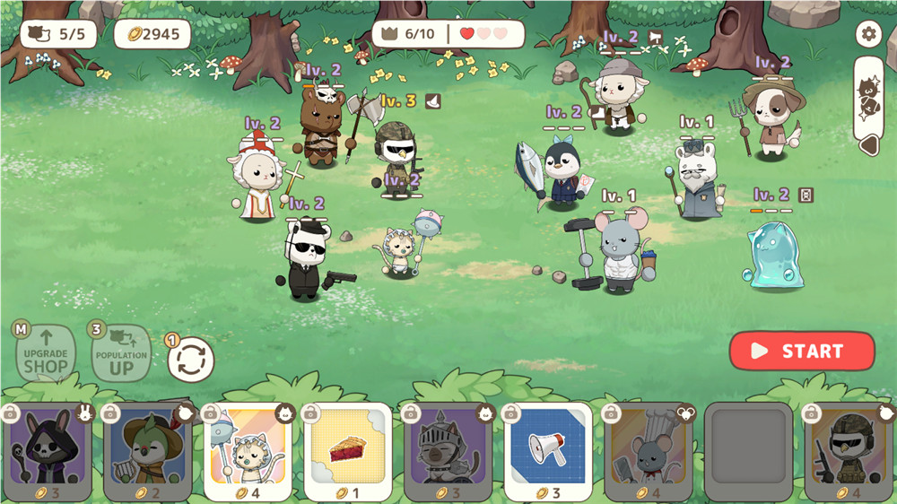 手绘风奇幻冒险自走棋《Claws & Chaos》Demo现已上线Steam，支持中文