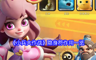 An overview of the functions of the invisibility charm in 'Little Soldiers'