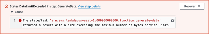 Middleware pour Step Functions : stocker et charger automatiquement les charges utiles depuis Amazon S3