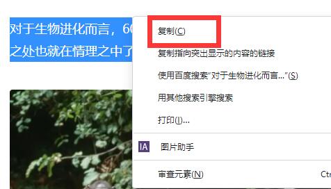 网页上的内容无法复制怎么办 网页内容复制不了解决方法