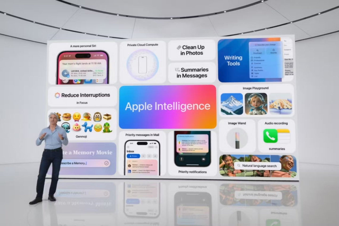 Gurman: Apple Intelligence functions will be launched in batches, and major features will have to wait until next year