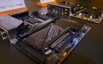 MSI MPG X870E CARBON WiFi motherboard appears at Gamescom 2024, equipped with dual wired network ports