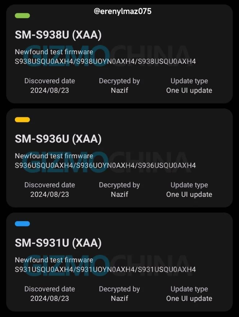 Diprapasang dengan One UI 7, telefon siri Samsung Galaxy S25 muncul pada pelayan OTA buat kali pertama