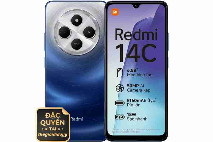 小米 Redmi 14C 手机被曝 8 月 31 日发布：6.88 英寸 90Hz 屏幕、5160mAh 电池、5000 万主摄