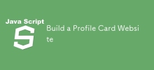 Build a Profile Card Website