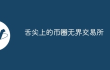 舌尖上的币圈无界交易所
