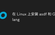 在 Linux 上安装 asdf 和 Golang