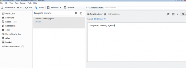 印象笔记模板怎么使用 模板使用方法