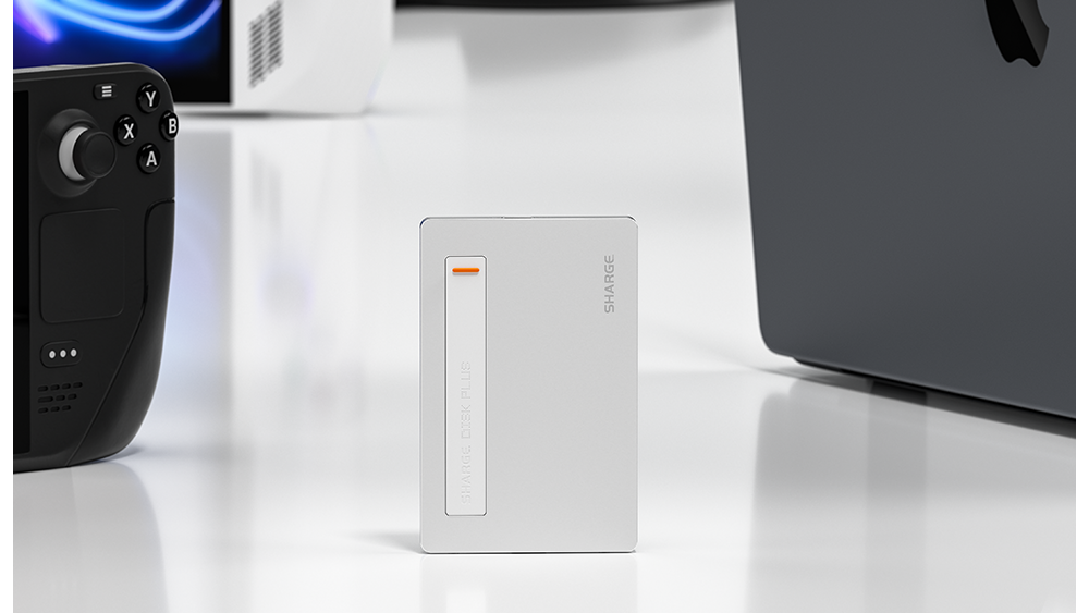 Sharge Disk Plus debuts as Kickstarter\'s thinnest magnetic external SSD