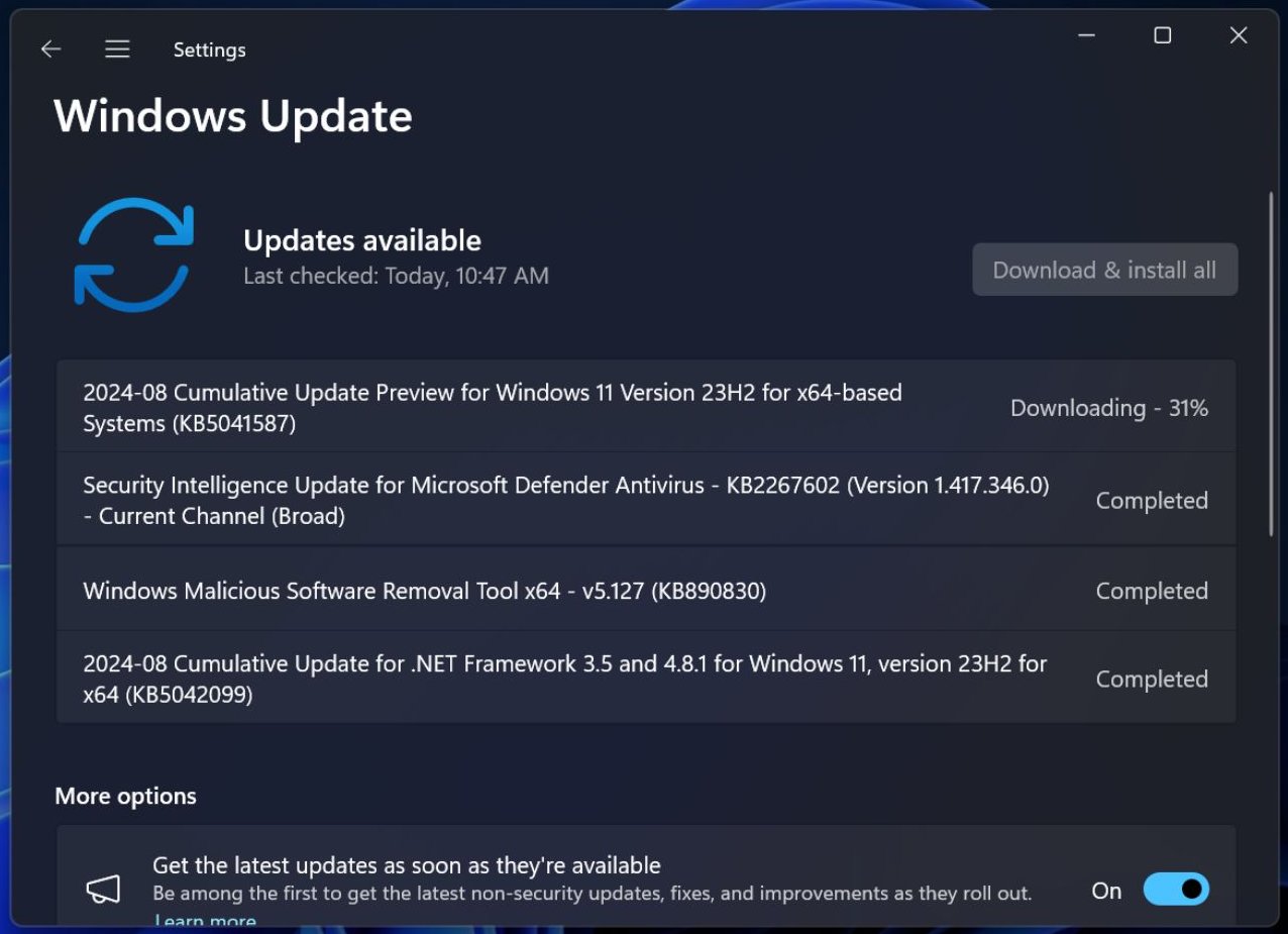 Das optionale Windows 11-Update bringt Verbesserungen für Windows Share, Narrator und Voice Access