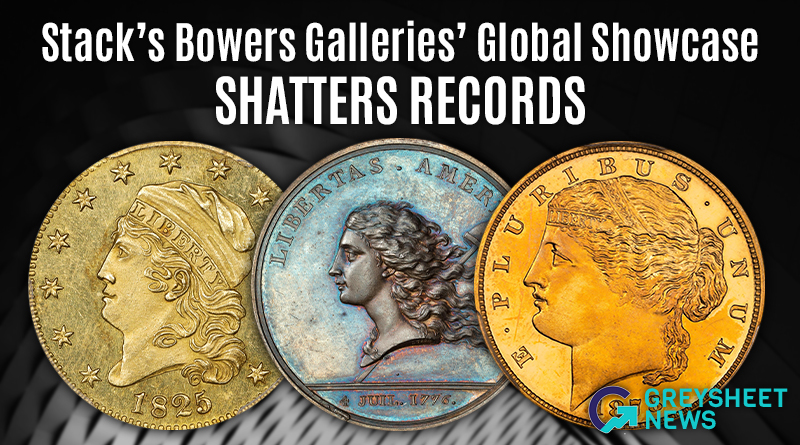 Stack's Bowers Galleries August 2024 Global Showcase Auction Breaks Multiple World Records