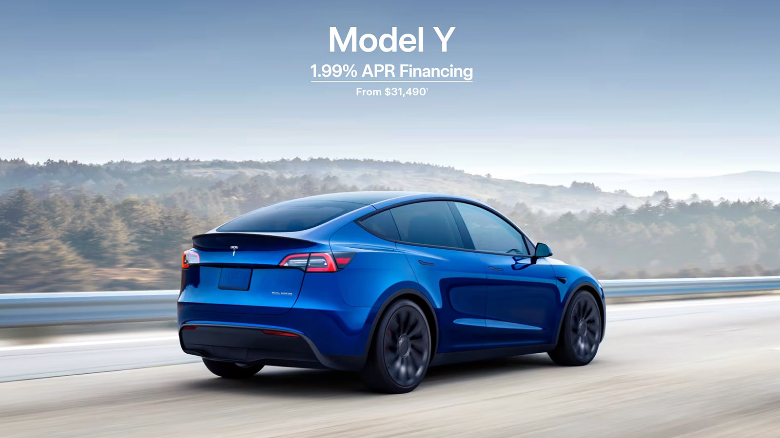 Tesla 延长 Model Y 年利率 1.99% 的融资方案，为部分州提供每月 400 美元以下的付款