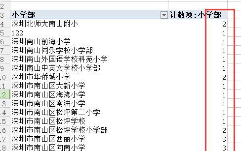 excel怎么设置显示次数并排序 excel统计显示次数并排序操作方法