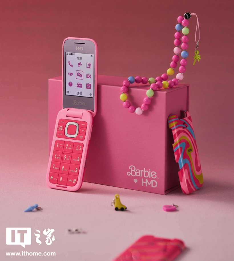 799 元，HMD Barbie 芭比聯名手機國銀開賣