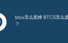 btcs怎么卖掉 BTCS怎么卖掉？
