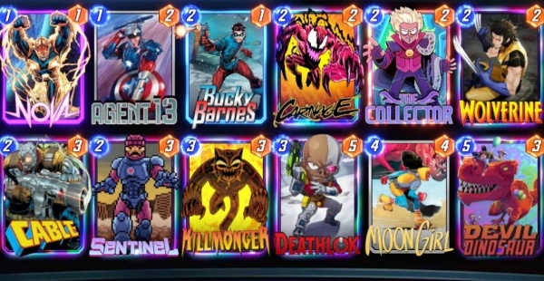 《漫威终极逆转》月光女孩卡组介绍