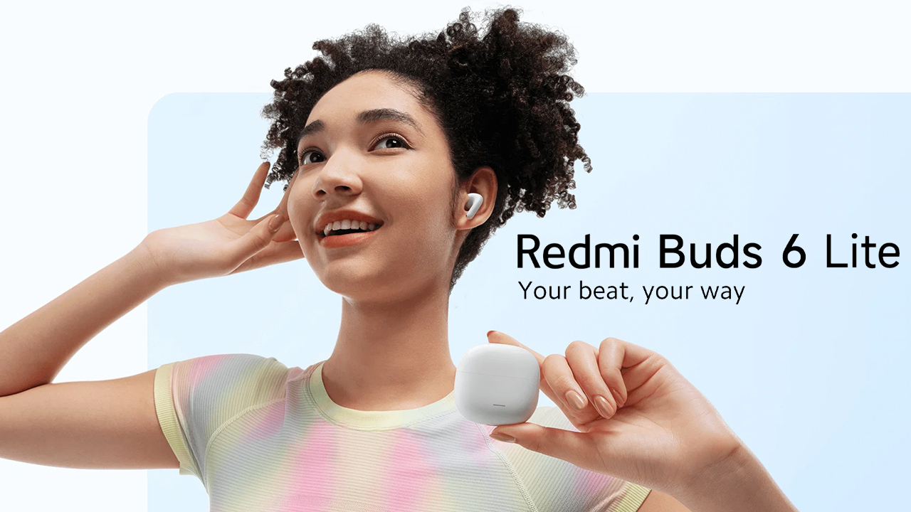 Redmi Buds 6 Lite debut as new affordable wireless earbuds with long battery life, 40 dB ANC, and more