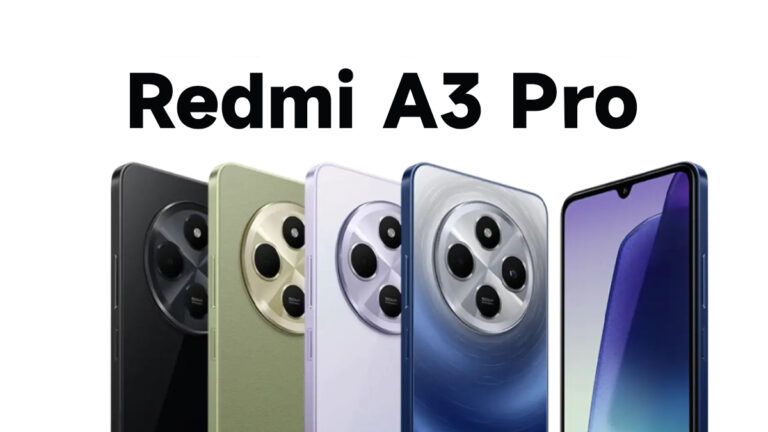 Xiaomi Redmi A3 Pro 휴대폰 사용 가능: 13MP 메인 카메라, 4가지 색상, 9월 출시 예정