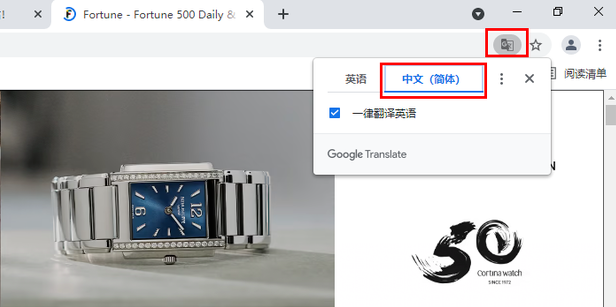 谷歌浏览器网页翻译无法使用怎么办