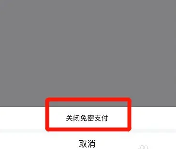 百度地图怎么取消免密支付功能