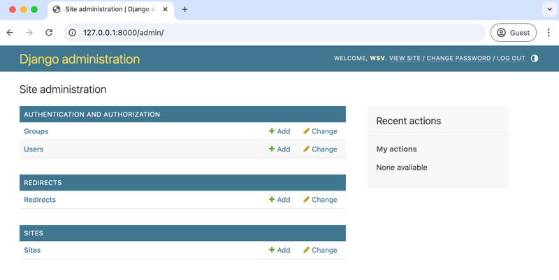 Tutorial Apl Ubah hala Django