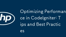 Optimizing Performance in CodeIgniter: Tips and Best Practices