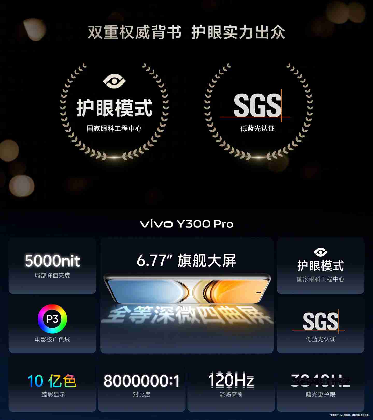 vivo Y300 Pro 手机发布：6500mAh 蓝海电池、四配色可选，售价 1799 元起