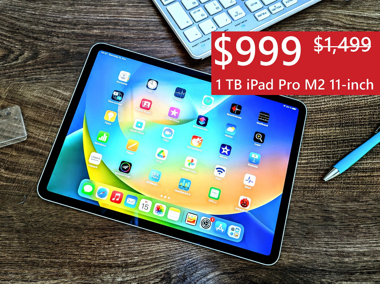 거래 | M2 iPad Pro 시리즈는 Best Buy 거래에서 최대 36% 할인을 받으며 1TB 가격은 999달러부터 시작합니다.