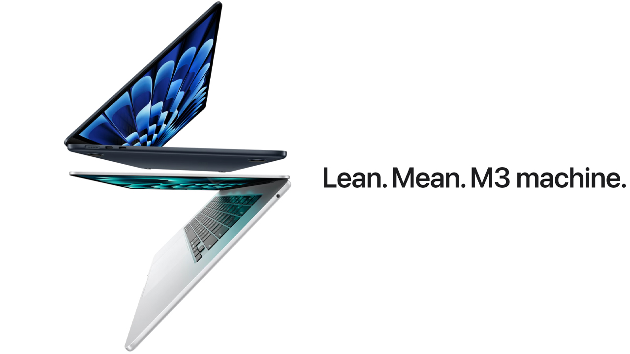 Apple claims MacBook Air M3 is up to 40% faster than Copilot+ PCs