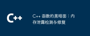 C++ 函数的黑暗面:内存泄露检测与修复