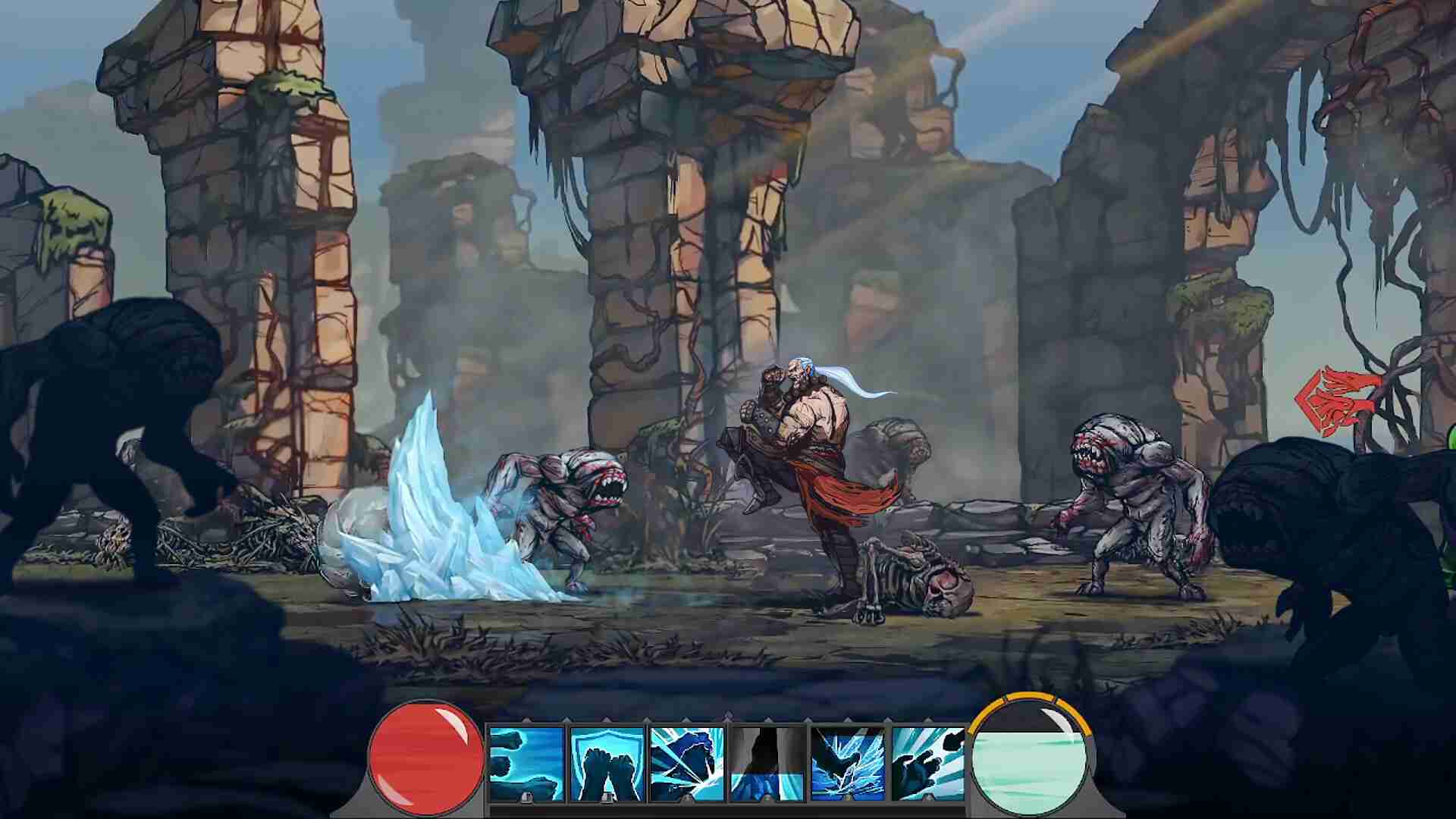横向清版动作游戏《不朽猎手》现已推出抢先体验版
