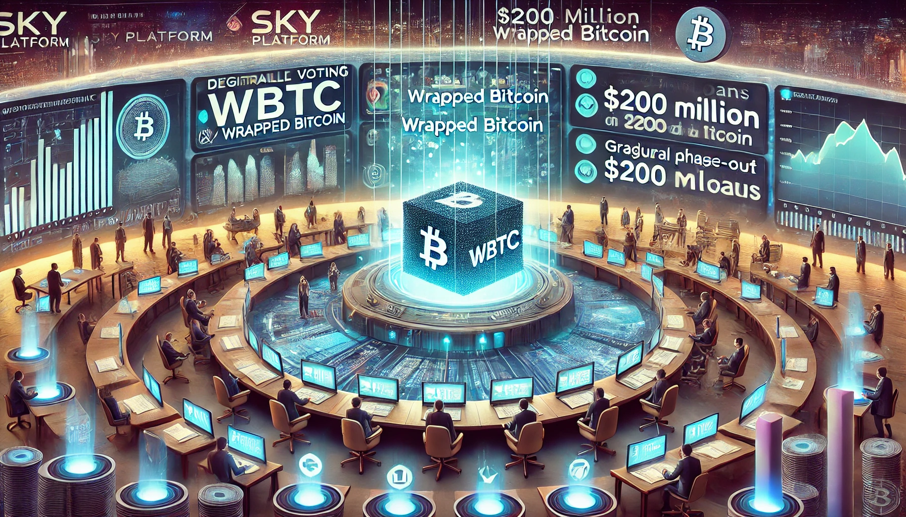 Sky (MakerDAO) untuk Mengeluarkan Bitcoin Berbalut (wBTC) Daripada Platform Pemberian Pinjamannya