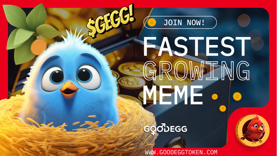 GoodEgg (GEGG): The New Meme Coin of Choice for Savvy Investors