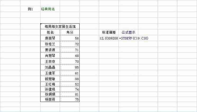 Excel标准差计算方法，数据分析利器。