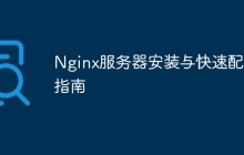 Nginx服务器安装与快速配置指南
