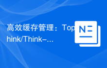 高效缓存管理：Topthink/Think-Cache 的实践经验