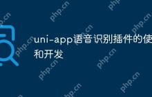 uni-app语音识别插件的使用和开发
