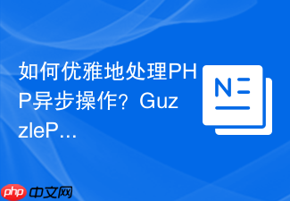 如何优雅地处理PHP异步操作?GuzzlePromises助你告别回调地狱
