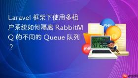 laravel 框架下使用多租户系统如何隔离 rabbitmq 的不同的 queue 队列?