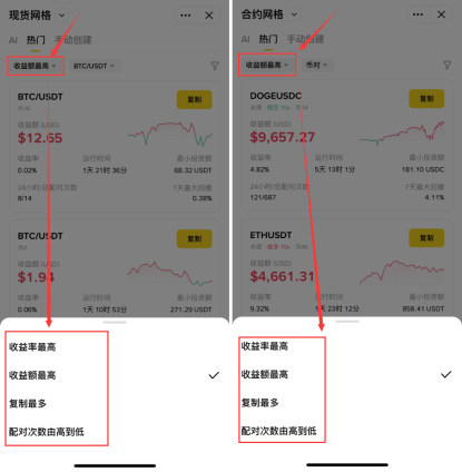 币安新手网格交易怎么选?不同类型比较与入门教学
