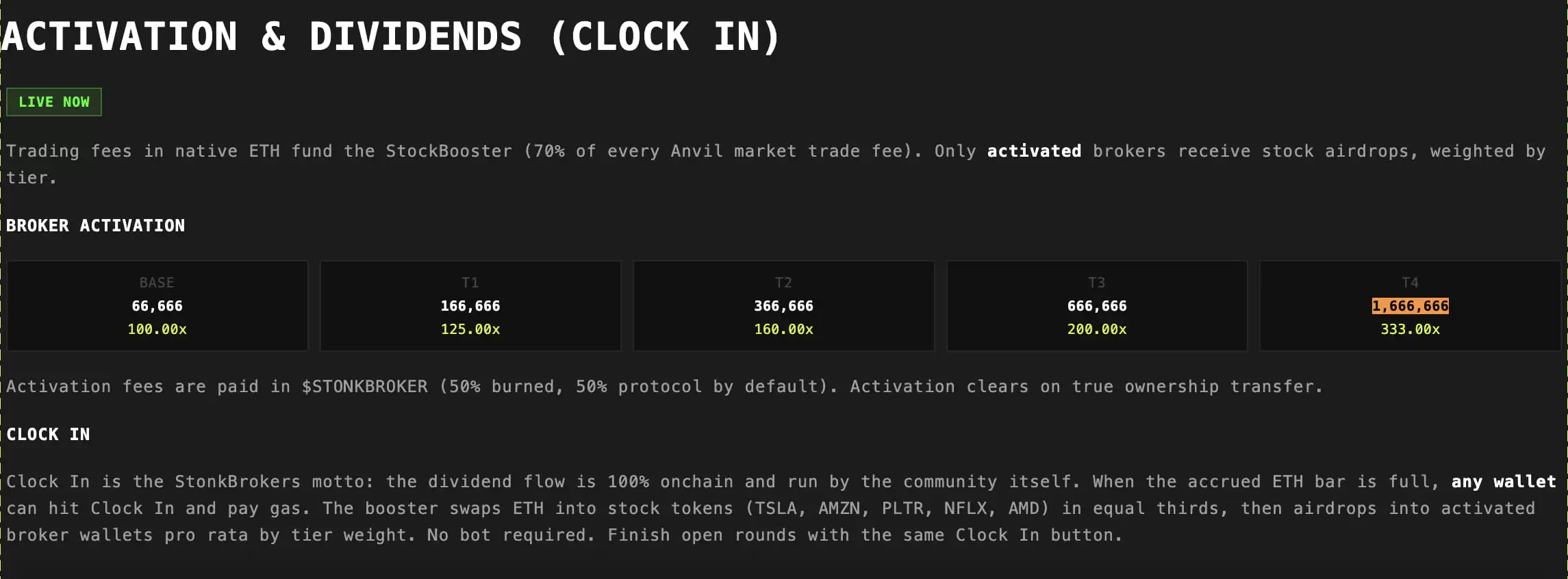 从激活到 Clock In,股票代币奖励如何产生?