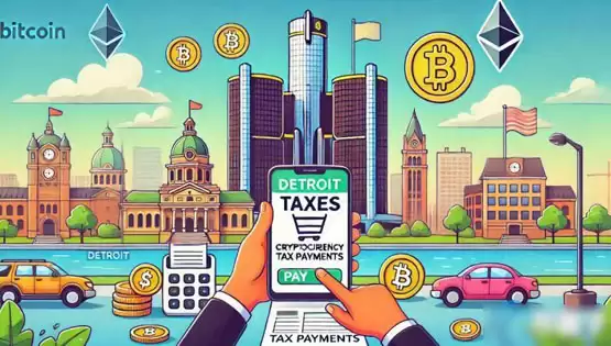 底特律携手paypal推动2025加密税务支付计划 力邀区块链新创合作