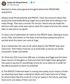 Yuga收购PROOF当日,无聊猿被胖企鹅拉下王座