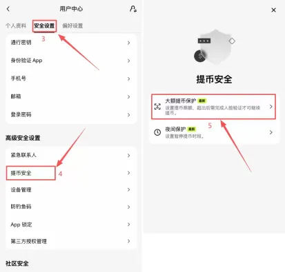 什么是大额提币保护?欧艺OKX大额提币保护常见问题