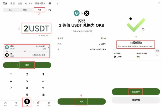 闪兑是什么?比现货交易更快的0手续费买币方法