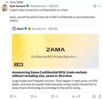 ZAMA价格翻倍原因