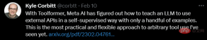 Has the language model learned to use search engines on its own? Meta AI proposes API call self-supervised learning method Toolformer Has the language model learned to use search engines on its own? Meta AI proposes API call self-supervised learning method Toolformer