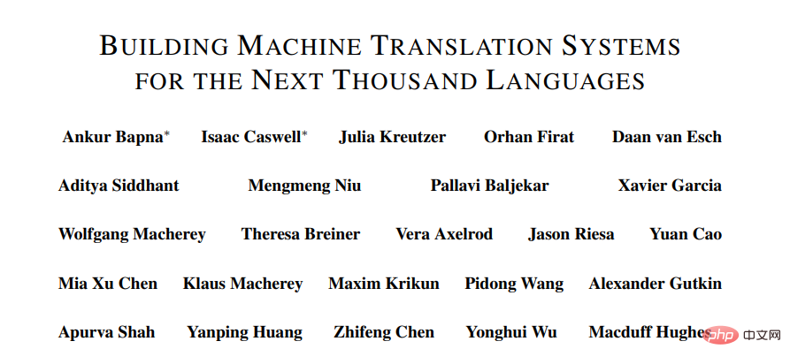 Google a créé un système de traduction automatique pour plus de 1 000 langues de « longue traîne » et prend déjà en charge certaines langues de niche