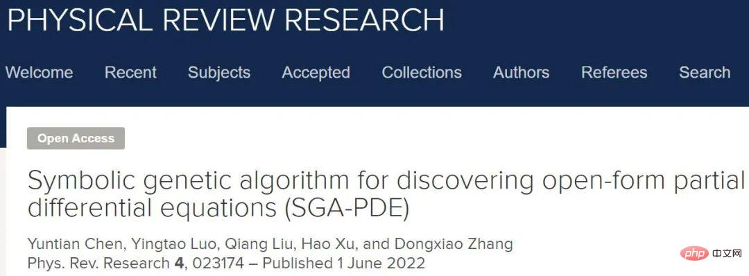 Is the equation a binary tree forest? Discover unknown governing equations and physical mechanisms directly from data